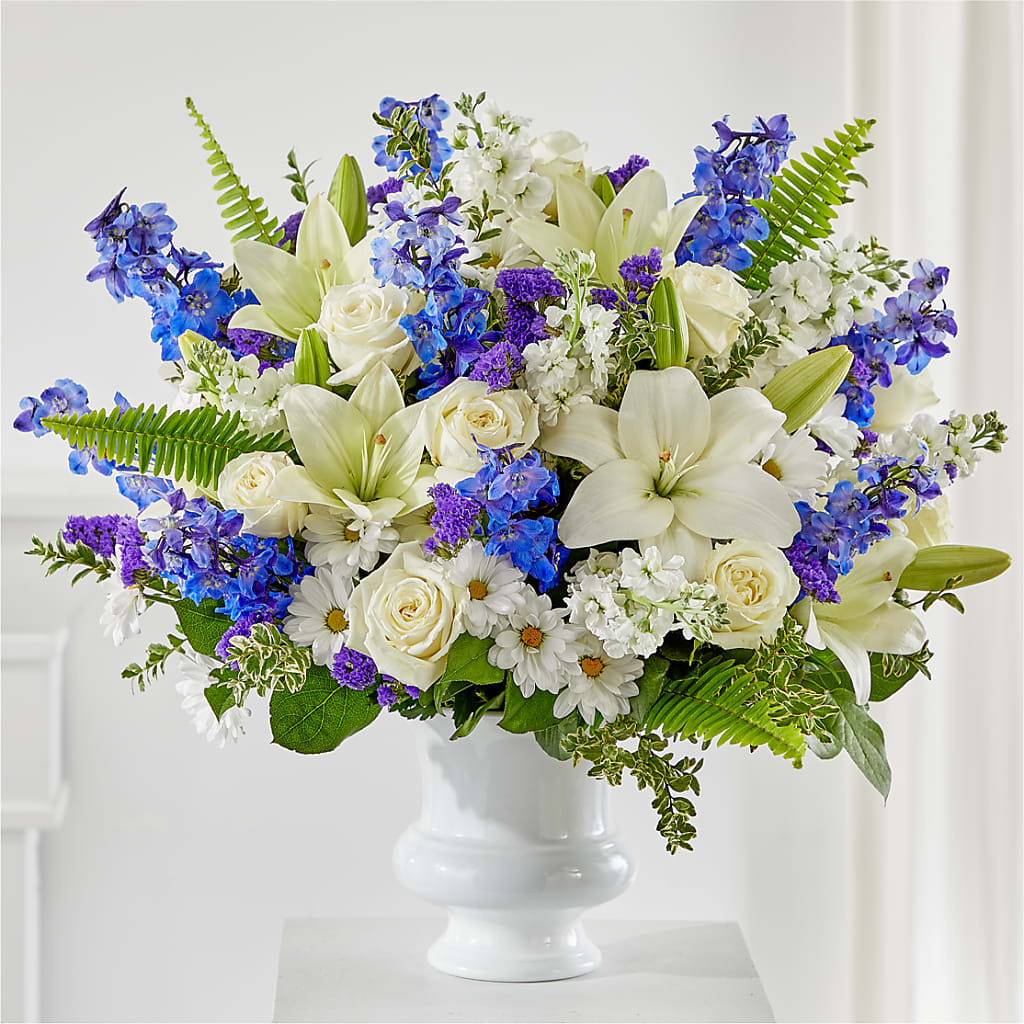 Expressions of Hope Urn Arrangement – SYLVIA'S FLORIST, Antioch CA