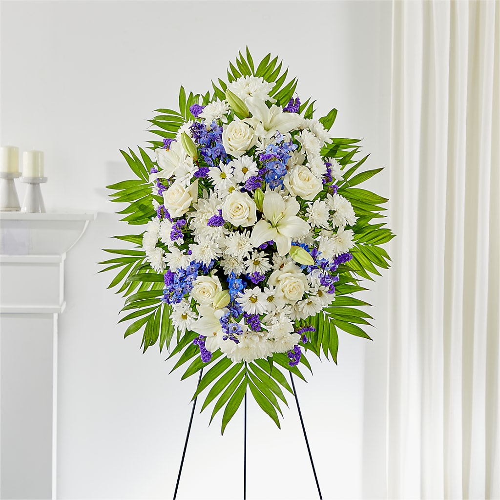 At Rest Standing Spray – SYLVIA'S FLORIST, Antioch CA