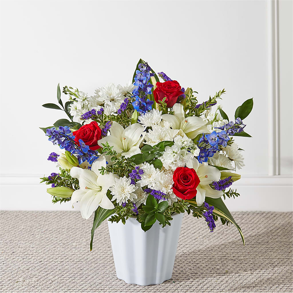 Consoled Floor Basket – SYLVIA'S FLORIST, Antioch CA
