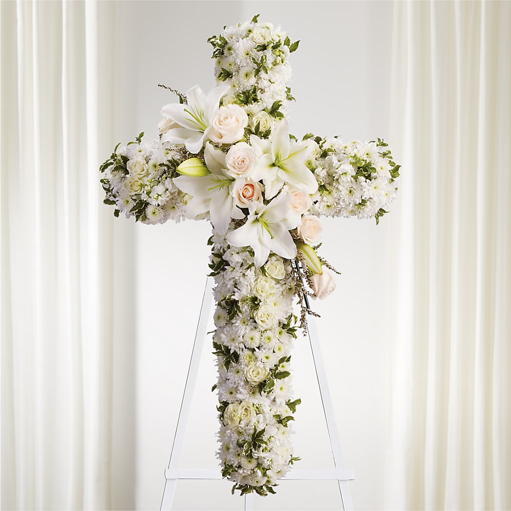 Spiritual Guidance Standing Spray – SYLVIA'S FLORIST, Antioch CA
