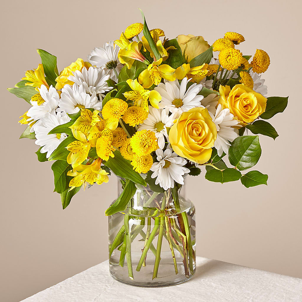 Sunny Sentiments Bouquet – SYLVIA'S FLORIST, Antioch CA