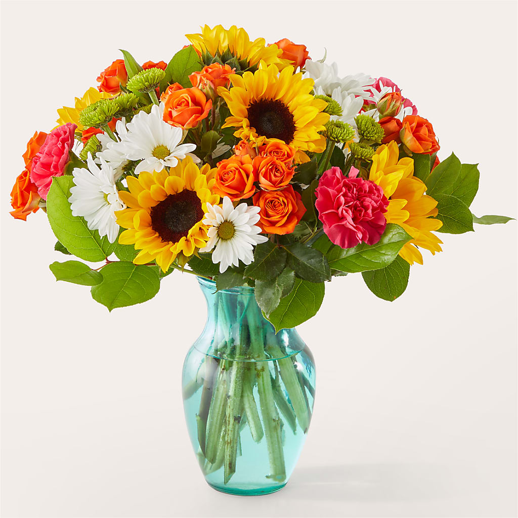 Sun-drenched Blooms Bouquet – SYLVIA'S FLORIST, Antioch CA
