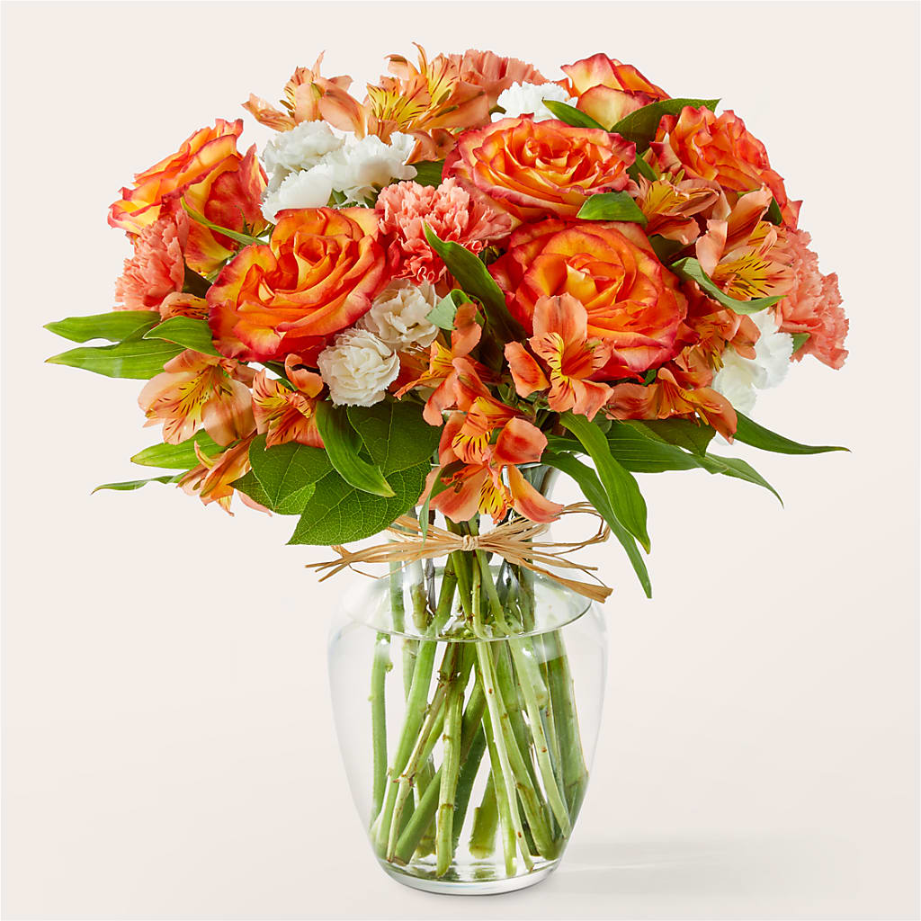 Apricot Glow Bouquet – SYLVIA'S FLORIST, Antioch CA
