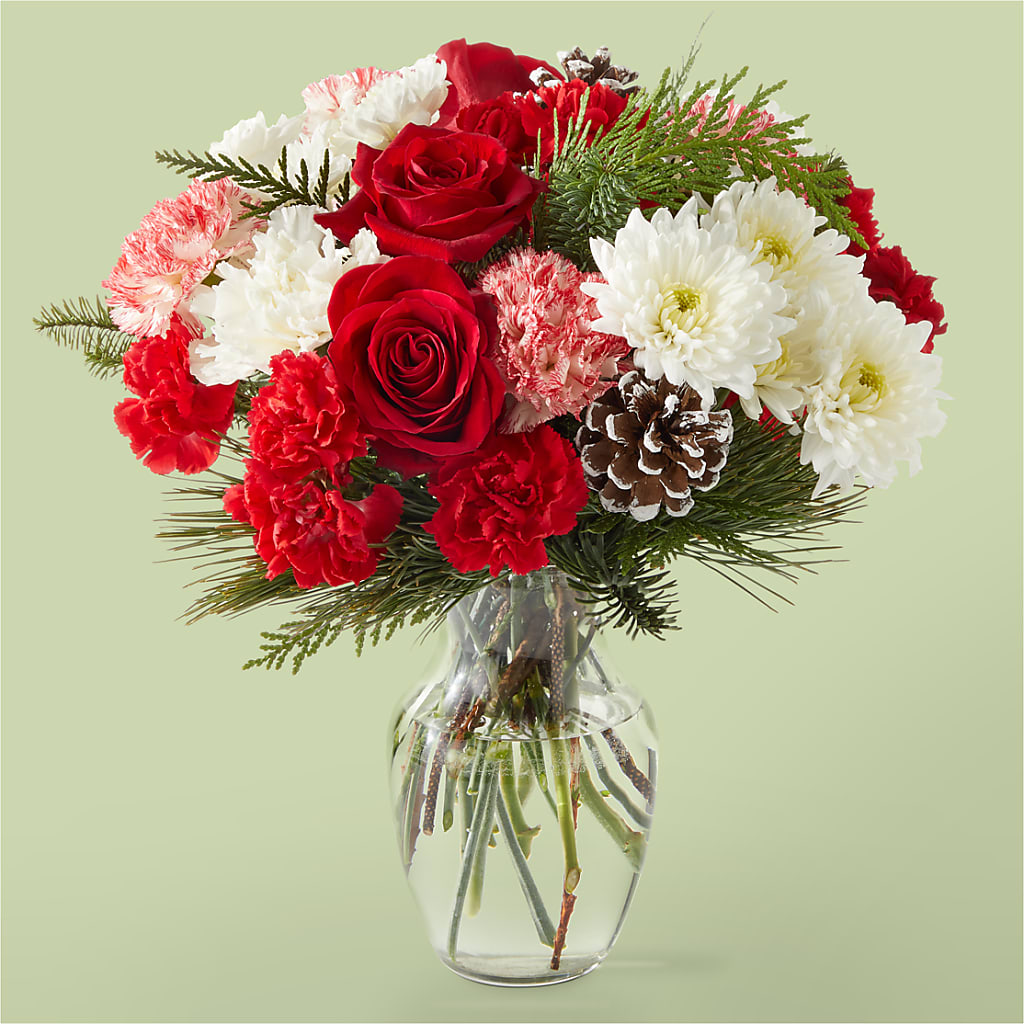 Candy Cane Lane Bouquet – SYLVIA'S FLORIST, Antioch CA