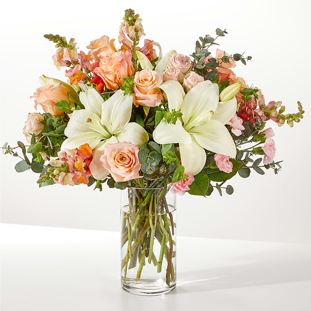 Grapefruit Splash Bouquet – SYLVIA'S FLORIST, Antioch CA