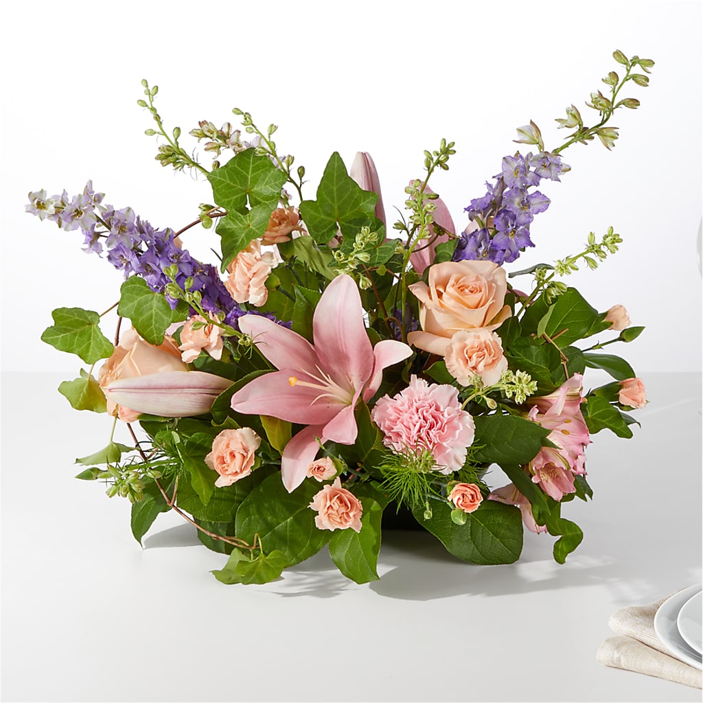 Blossom Time Centerpiece – SYLVIA'S FLORIST, Antioch CA