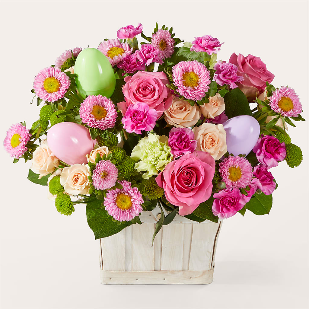 Get Eggcited Basket – SYLVIA'S FLORIST, Antioch CA
