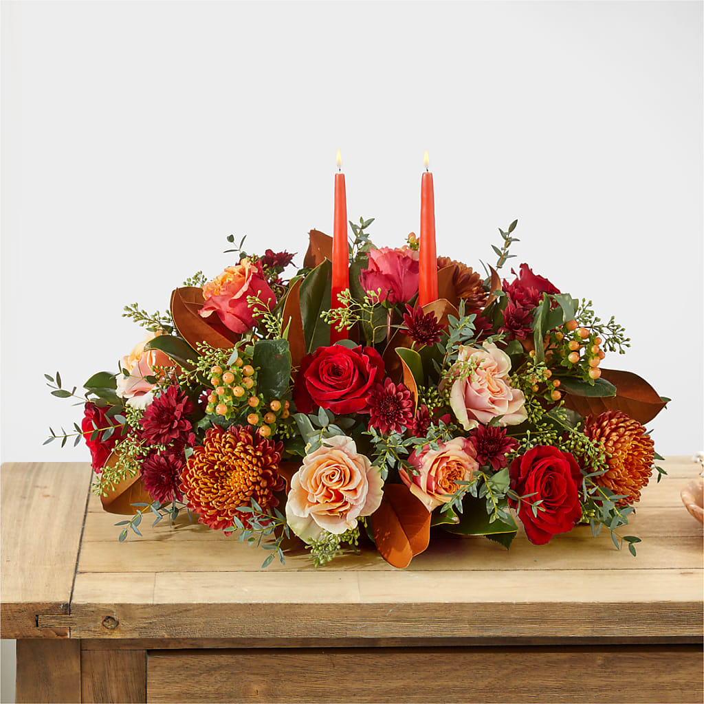 Gather Near Centerpiece – SYLVIA'S FLORIST, Antioch CA