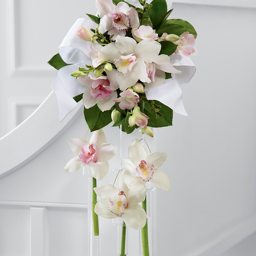 Perfect Entrance Pew Arrangement – SYLVIA'S FLORIST, Antioch CA