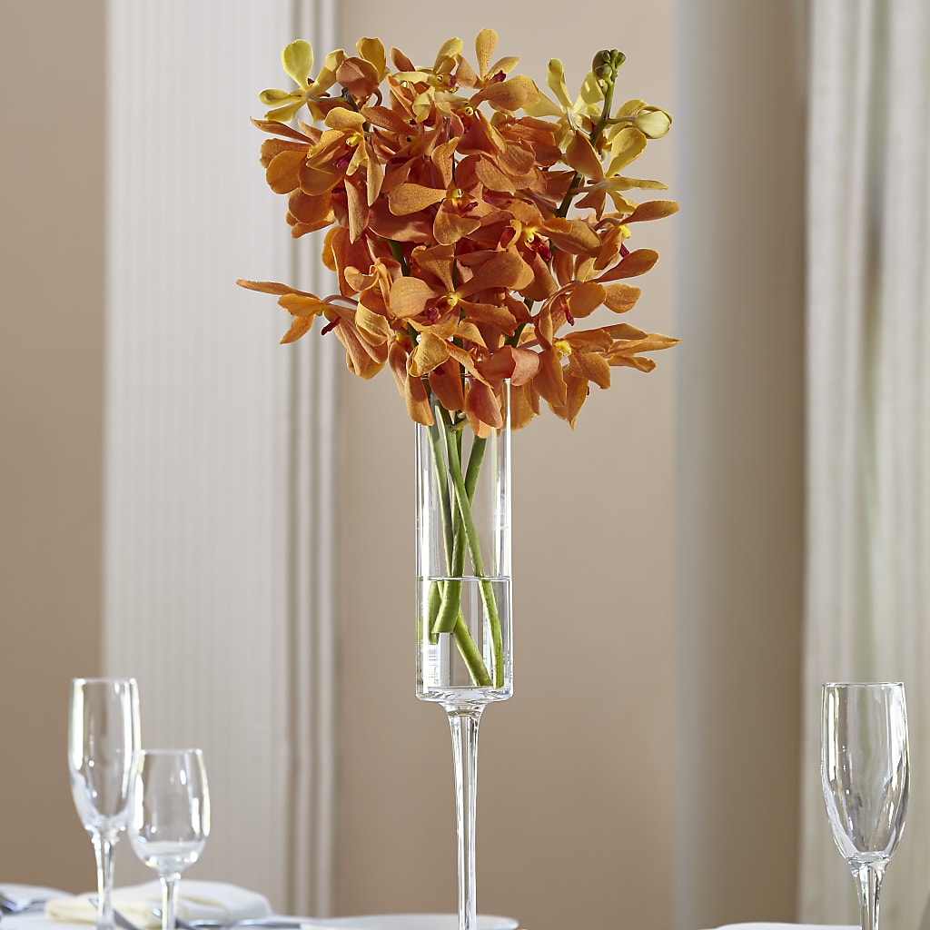 Orange Mokara Bouquet – SYLVIA'S FLORIST, Antioch CA