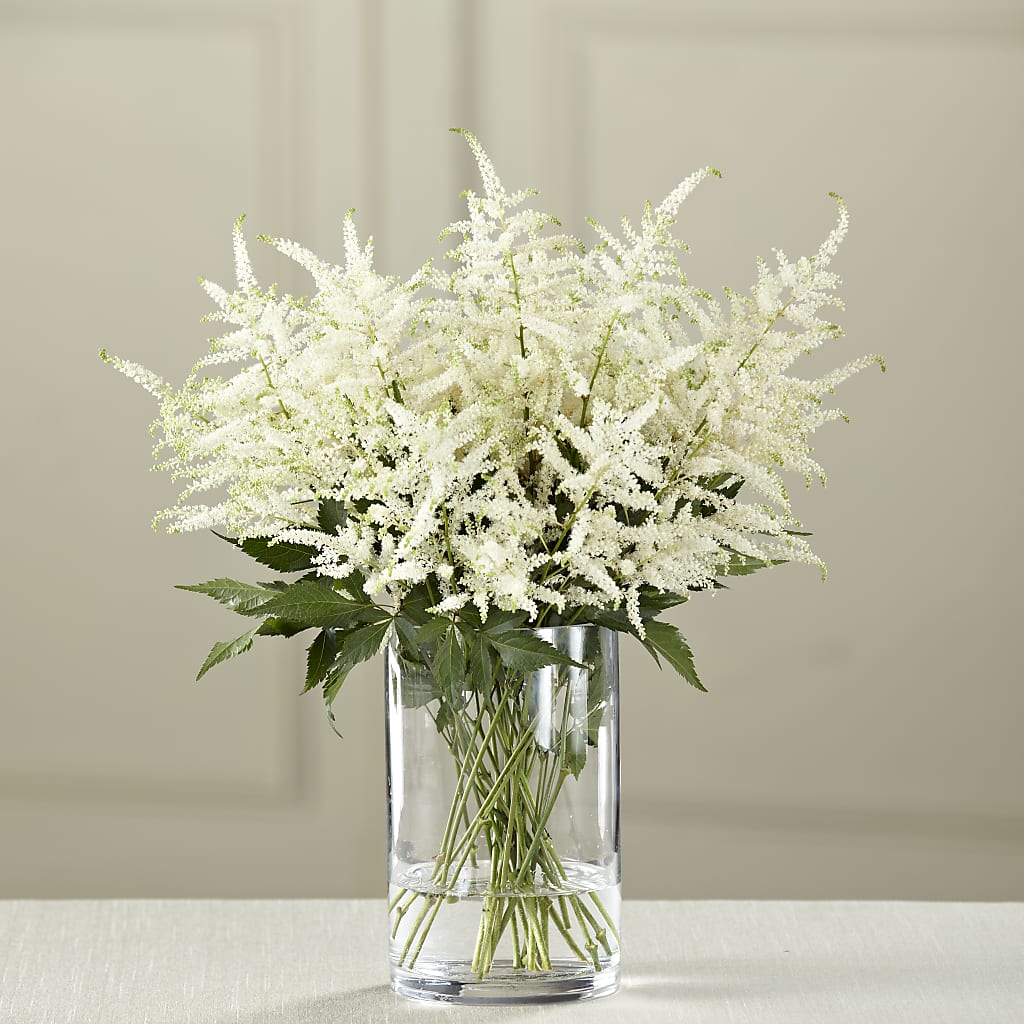 White Astilbe Bouquet – SYLVIA'S FLORIST, Antioch CA