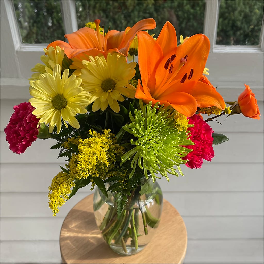 Bold & Bright – A Florist Original – SYLVIA'S FLORIST, Antioch CA