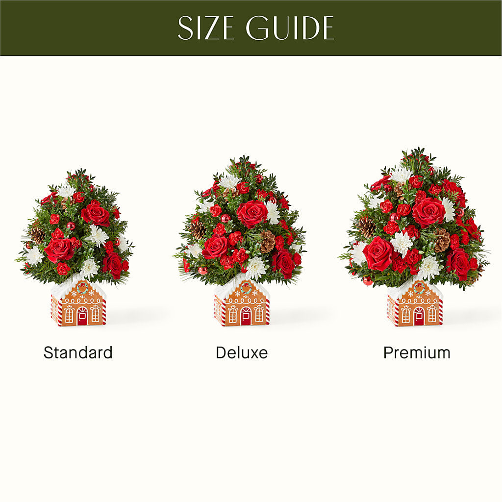 Spiced Gingerbread Tree – SYLVIA'S FLORIST, Antioch CA