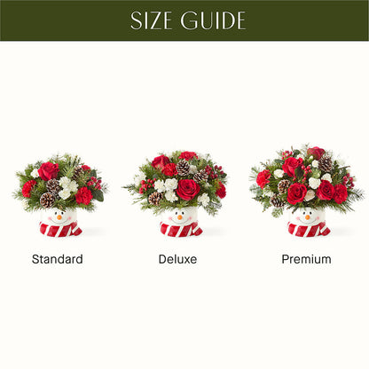 Jolly Snowman Bouquet – SYLVIA'S FLORIST, Antioch CA