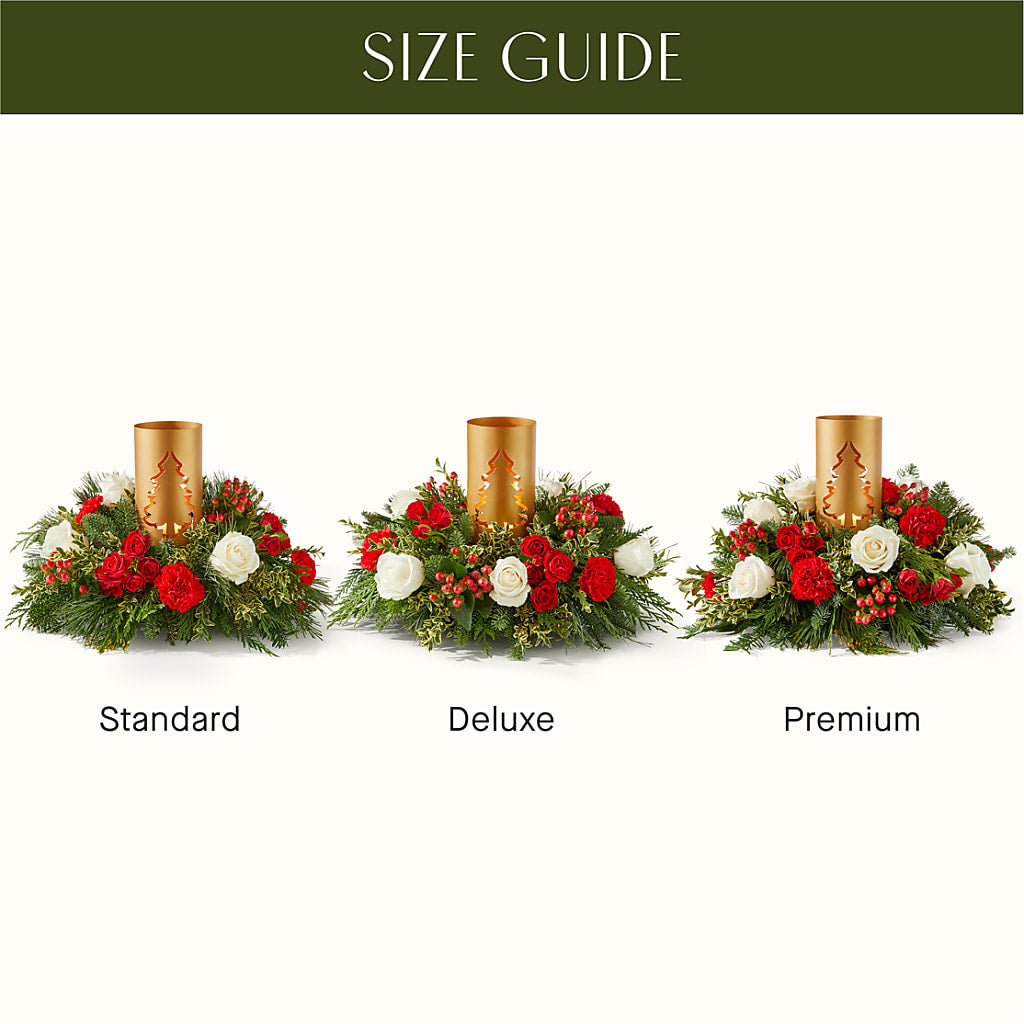 December Dreams Centerpiece – SYLVIA'S FLORIST, Antioch CA