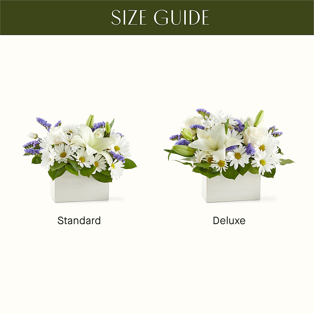 Beyond Blue Box Bouquet – SYLVIA'S FLORIST, Antioch CA