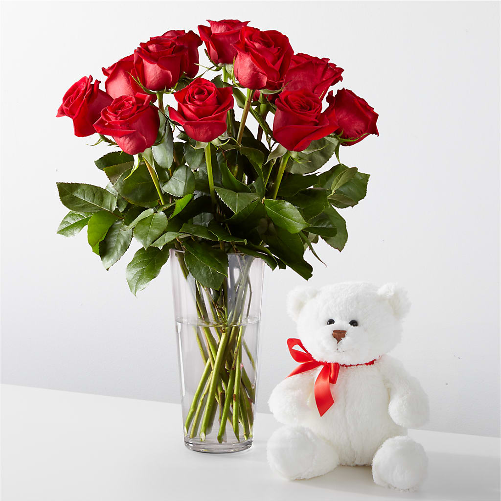 Romantic Long Stem Red Rose Bouquet Bundles – SYLVIA'S FLORIST, Antioch CA