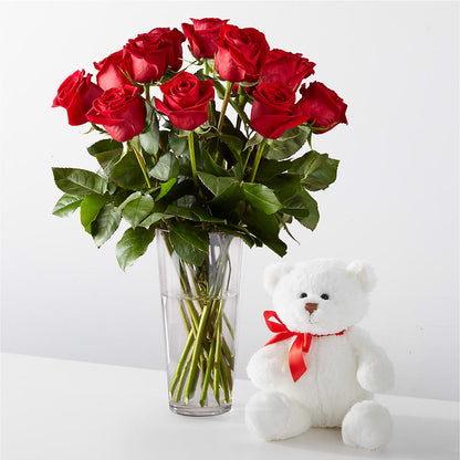 Romantic Long Stem Red Rose Bouquet Bundles – SYLVIA'S FLORIST, Antioch CA