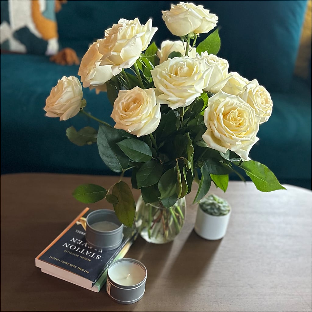 Long Stem Yellow Rose Bouquet – SYLVIA'S FLORIST, Antioch CA