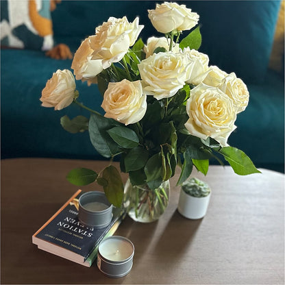 Long Stem Yellow Rose Bouquet – SYLVIA'S FLORIST, Antioch CA