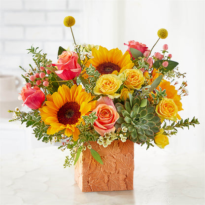 Sunflower Season Bouquet – SYLVIA'S FLORIST, Antioch CA