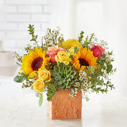 Sunflower Season Bouquet – SYLVIA'S FLORIST, Antioch CA