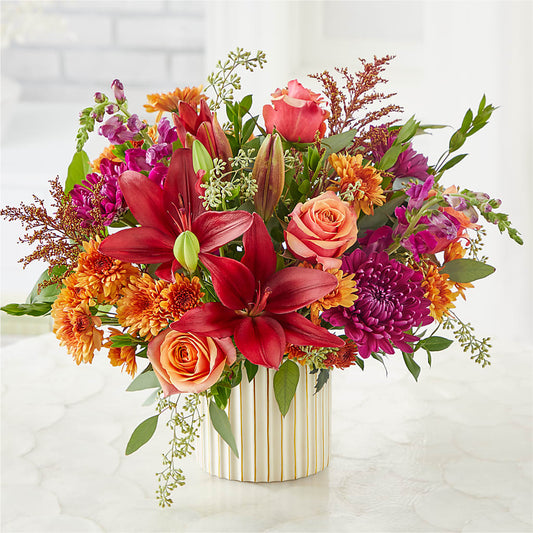 Burgundy Landscape Bouquet – SYLVIA'S FLORIST, Antioch CA