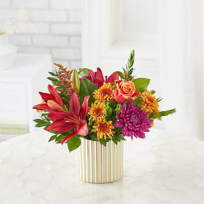 Burgundy Landscape Bouquet – SYLVIA'S FLORIST, Antioch CA