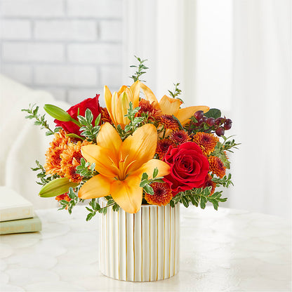 Scarlet Skies Bouquet – SYLVIA'S FLORIST, Antioch CA