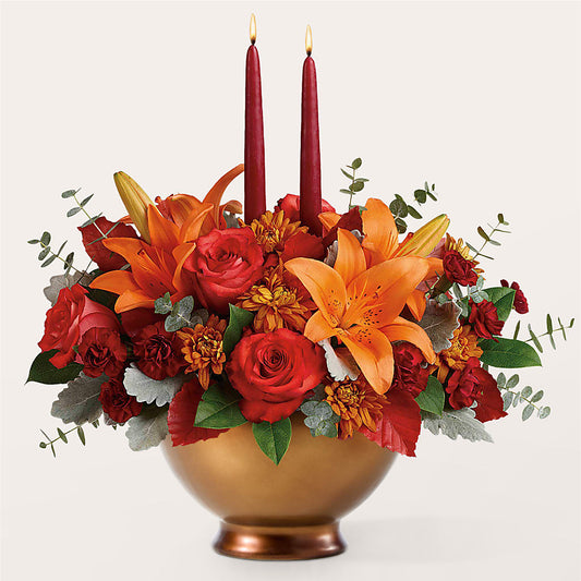 Fruits of Fall Centerpiece – SYLVIA'S FLORIST, Antioch CA