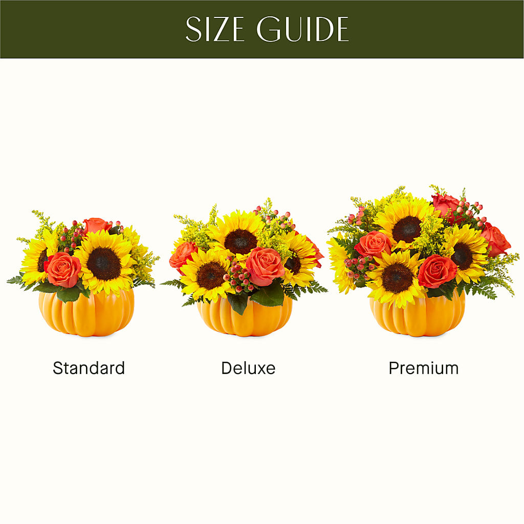 Pick of the Patch Pumpkin Bouquet – SYLVIA'S FLORIST, Antioch CA