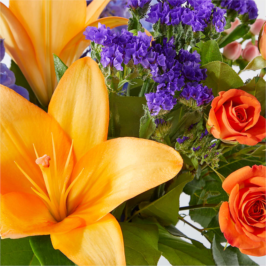 Radiant Citrus Bouquet – SYLVIA'S FLORIST, Antioch CA