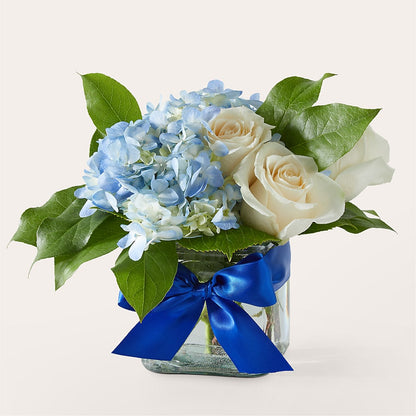 Sky Blue Delight Bouquet – SYLVIA'S FLORIST, Antioch CA