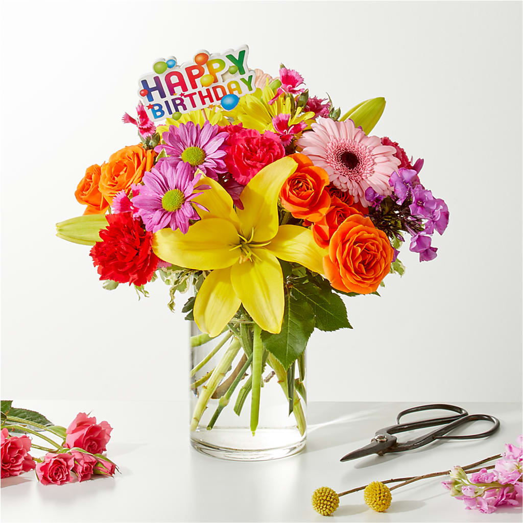 Cue the Confetti - A Florist Original – SYLVIA'S FLORIST, Antioch CA