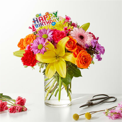 Cue the Confetti - A Florist Original – SYLVIA'S FLORIST, Antioch CA