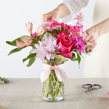 Pink Ribbon - A Florist Original – SYLVIA'S FLORIST, Antioch CA
