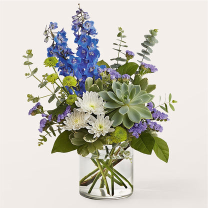 Cerulean Waves Bouquet – SYLVIA'S FLORIST, Antioch CA