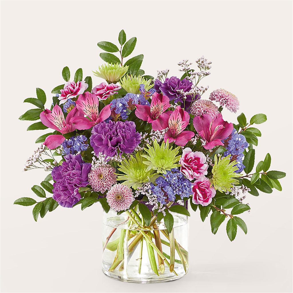 Glass Half Full Bouquet – SYLVIA'S FLORIST, Antioch CA