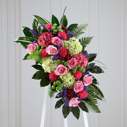Refreshing Mix Standing Spray – SYLVIA'S FLORIST, Antioch CA