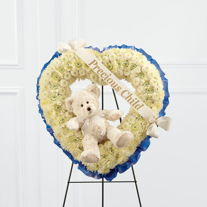 Precious Child Standing Heart – SYLVIA'S FLORIST, Antioch CA