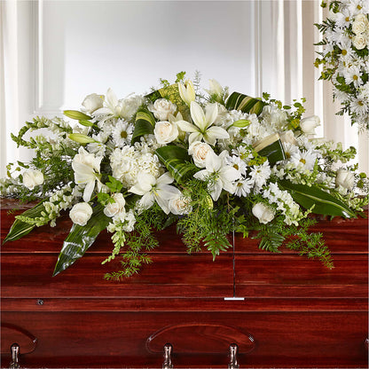 Abundance Casket Spray – SYLVIA'S FLORIST, Antioch CA