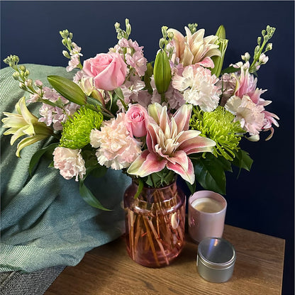 Pretty in Pink Bouquet – SYLVIA'S FLORIST, Antioch CA