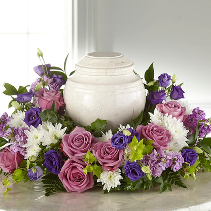 Blooming Sympathy Cremation Adornment – SYLVIA'S FLORIST, Antioch CA
