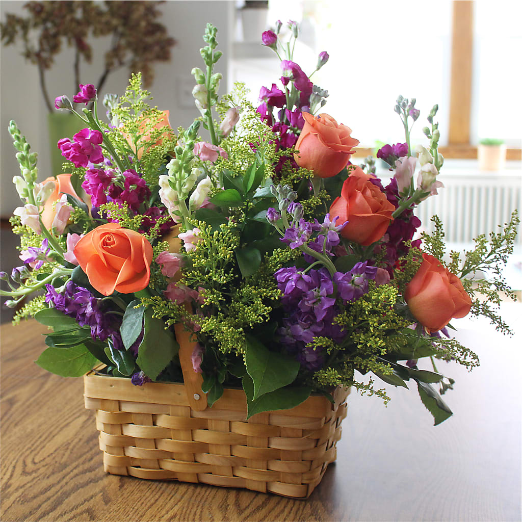 Garden of Life Basket – SYLVIA'S FLORIST, Antioch CA