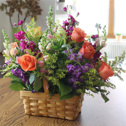 Garden of Life Basket – SYLVIA'S FLORIST, Antioch CA