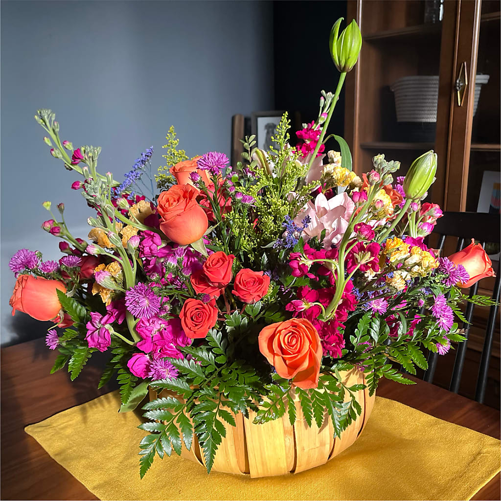 Garden of Life Basket – SYLVIA'S FLORIST, Antioch CA