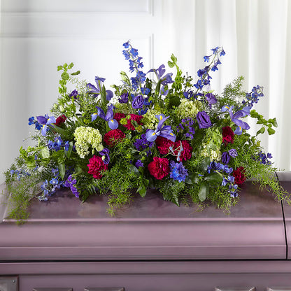 Always Treasured Casket Spray – SYLVIA'S FLORIST, Antioch CA