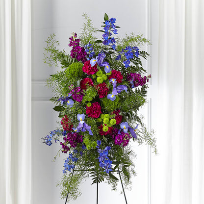 Heavenly Skies Standing Spray – SYLVIA'S FLORIST, Antioch CA