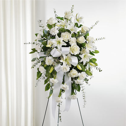 With Care Standing Spray – SYLVIA'S FLORIST, Antioch CA