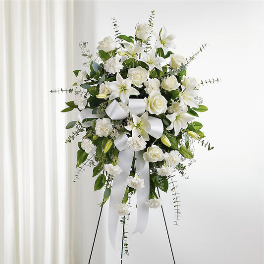 With Care Standing Spray – SYLVIA'S FLORIST, Antioch CA